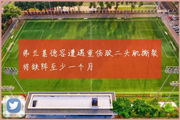 弗兰基德容遭遇重伤股二头肌撕裂将缺阵至少一个月